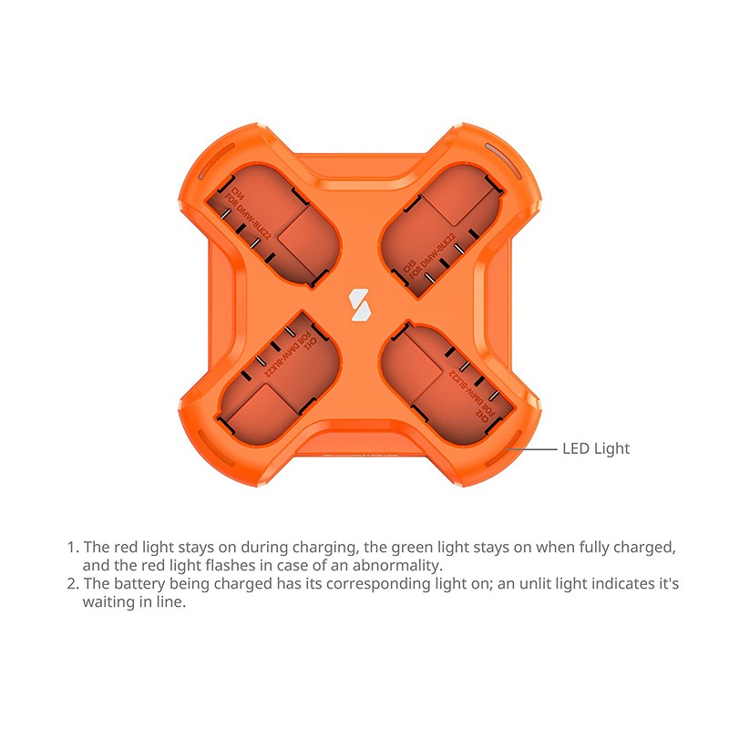 三重☆大人氣☆ SmallRig 5748 BLK22 四迴路 充電器 四迴路快充-細節圖5