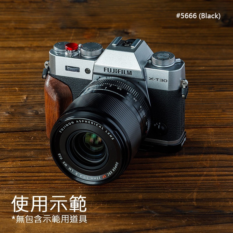 SmallRig 5666 黑/ 5667 銀 SmallRig 木質手柄 L型支架 X-T30 II III-細節圖6