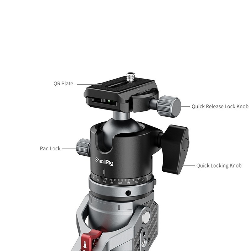 三重☆大人氣☆ SmallRig 5564 一鍵升降 碳纖維 攝影 獨腳架-細節圖4