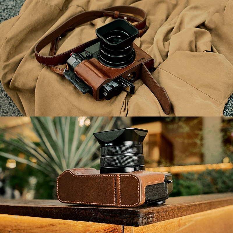 三重☆大人氣☆ SmallRig 5268 FUJIFILM GFX100RF 皮套 套組（棕色）-細節圖5