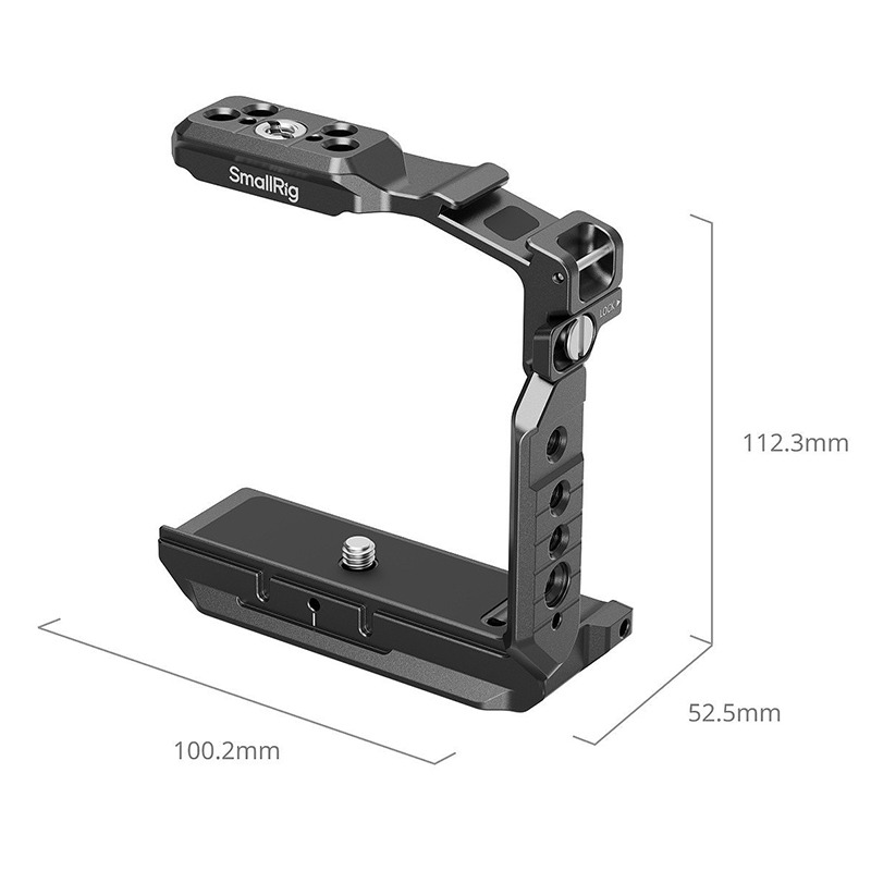 三重☆大人氣☆ SmallRig 6023 HawkLock 快拆半籠 for A7V A7RV A7IV-細節圖2