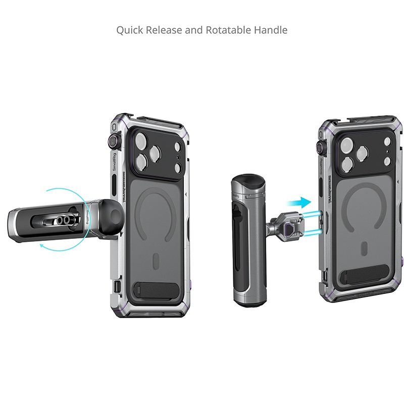 大人氣☆ 5584 SmallRig x 變形金剛 雙手持 手機 提籠套件 for iPhone 17 Pro Max-細節圖5