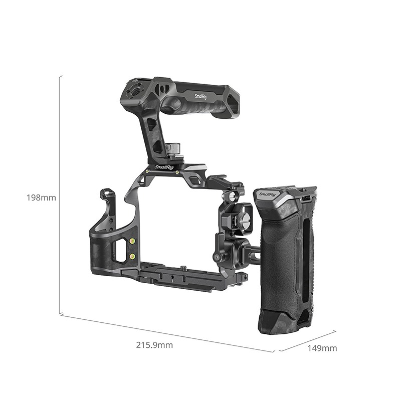 大人氣☆ SmallRig 6031 黑犀 高級提籠套裝 適用於 A7V A7RV A7IV A7SIII A7RIV-細節圖2