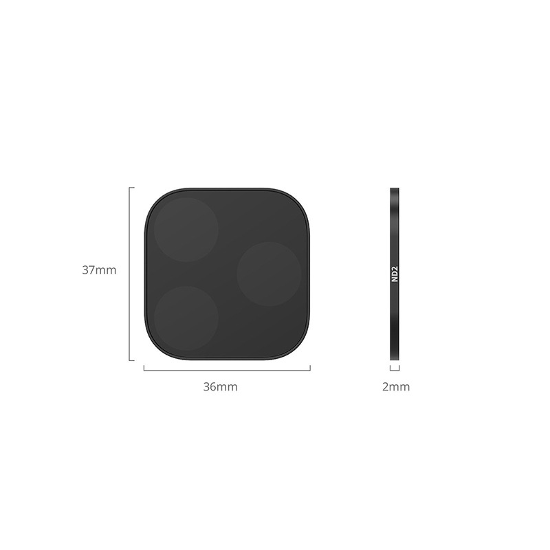 三重☆大人氣☆ SmallRig 6070 方形 ND 濾鏡 套裝 ND2至ND16 for iPhone 17 系列-細節圖3
