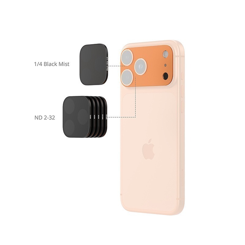 ☆大人氣☆ SmallRig 6072 6073 6074 ND 減光鏡 1/4黑柔鏡 套裝 for 17 Pro-細節圖2
