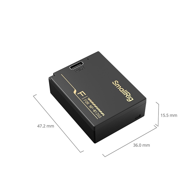 三重☆大人氣☆ SmallRig 6099 USB-C 充電電池 適用於富士 NP-W126S 嚴選-細節圖6