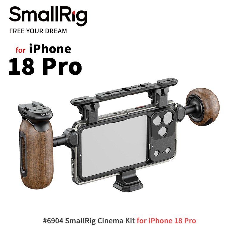 三重☆大人氣☆ SmallRig 6904 提籠 電影 套件 for iPhone 18 Pro