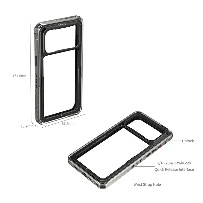 三重☆大人氣☆ SmallRig 6904 提籠 電影 套件 for iPhone 18 Pro-細節圖6