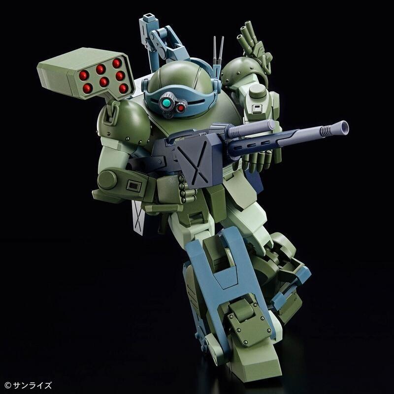 BANDAI HG 裝甲騎兵 眼鏡鬥犬 夜盜犬 代理版 組裝模型-細節圖5