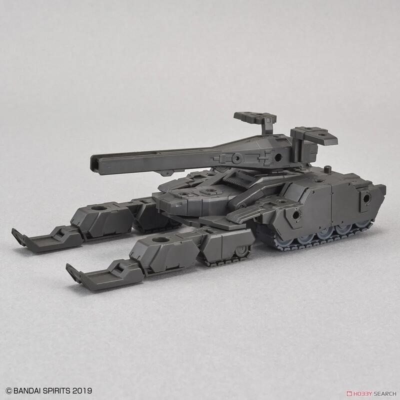 BANDAI 30MM 武裝載具EV03 戰車 軍綠色 代理版 組裝模型-細節圖2