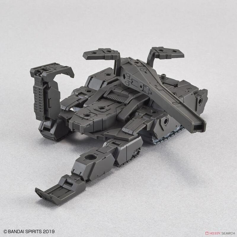 BANDAI 30MM 武裝載具EV03 戰車 軍綠色 代理版 組裝模型-細節圖3