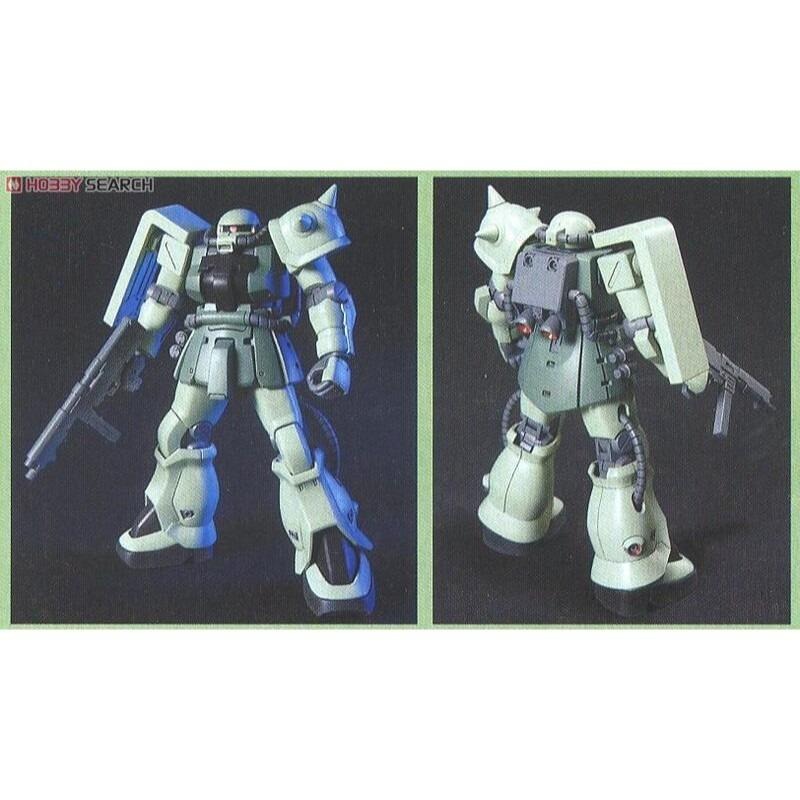 HGUC #105 薩克II F2型 機動戰士鋼彈 BANDAI 代理版 組裝模型-細節圖2