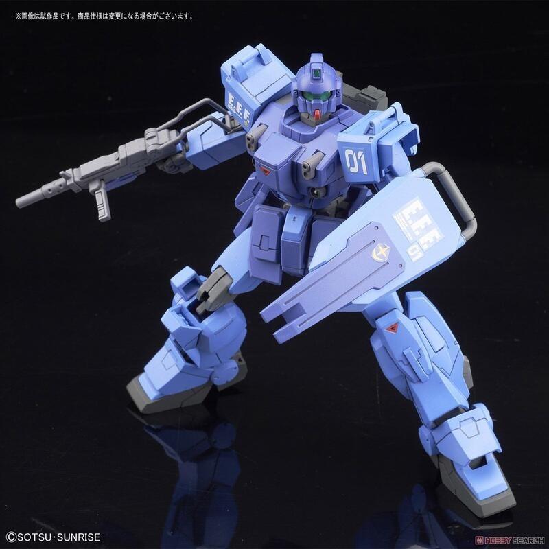 HGUC #207 蒼藍宿命1號機 機動戰士鋼彈 BANDAI 代理版 組裝模型-細節圖2