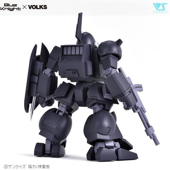 VOLKS 造形村 裝甲騎兵 眼鏡鬥犬 灰騎士 代理版 組裝模型-細節圖2