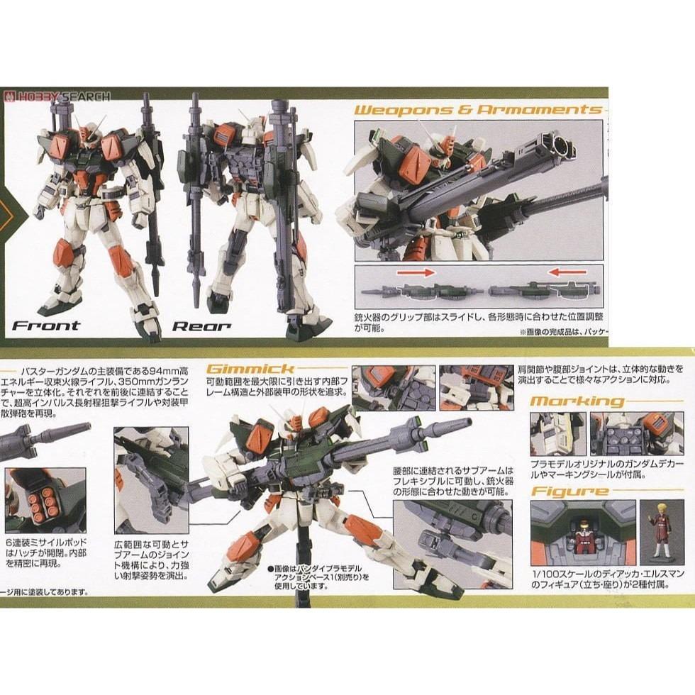 MG SEED 暴風鋼彈 BANDAI 代理版 組裝模型-細節圖2