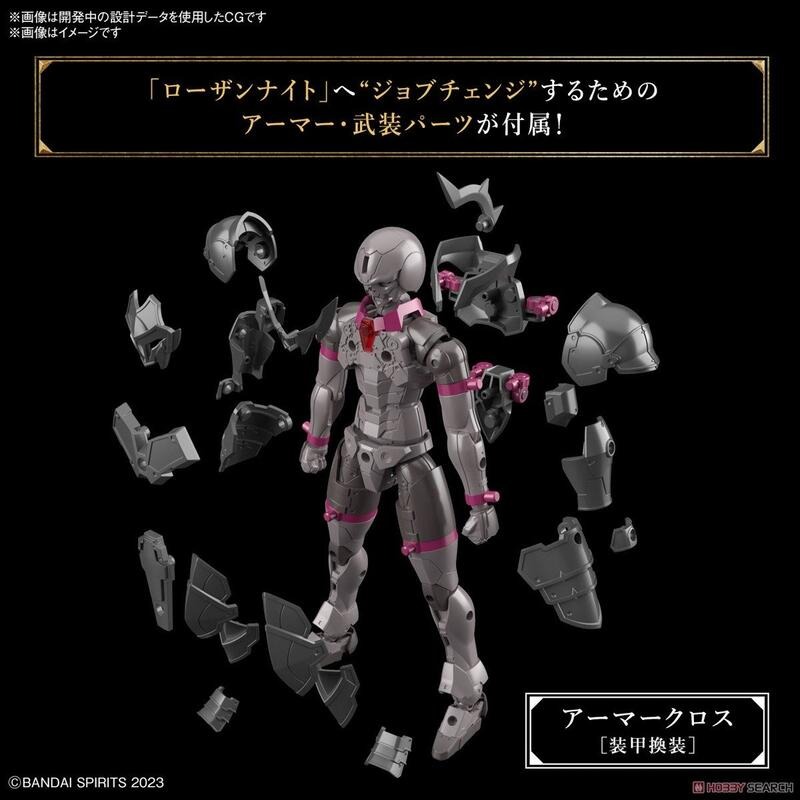 30MF 機體 洛桑騎士 BANDAI 代理版 組裝模型-細節圖4