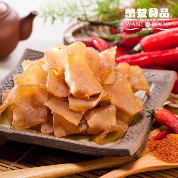 🟥萬益食品 | 鎖鏈 五香 蒟蒻片🟡 蒟蒻 寒天 Q脆 嚼勁 素食可 90g-細節圖4