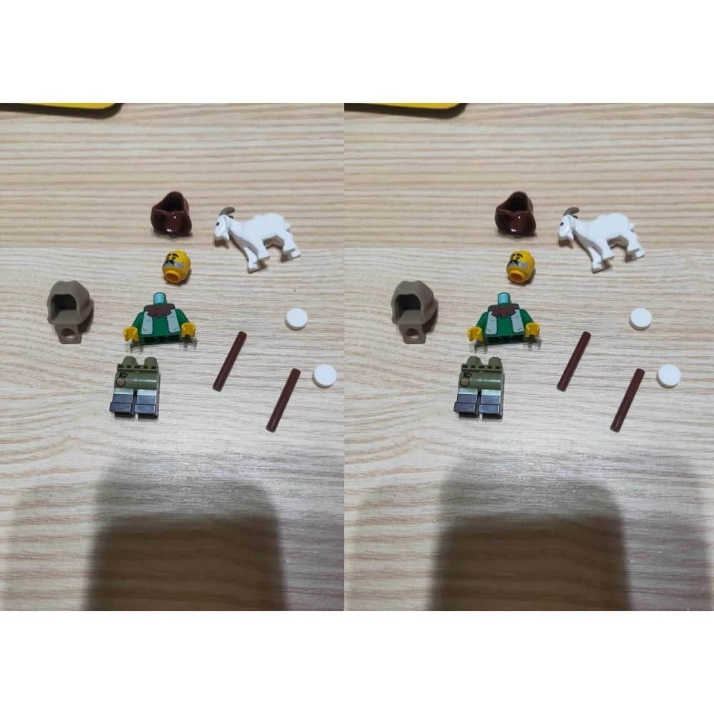 全新 lego minifigures 71045 樂高人偶包 25 牧羊人 Goatherd-細節圖2