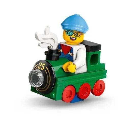 全新 lego minifigures 71045 樂高人偶包 25 火車男孩 火車人-細節圖2
