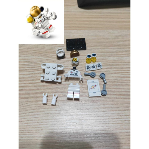 全新 樂高 lego minifigures 71046 樂高人偶包 26 太空人 Modern Astronaut