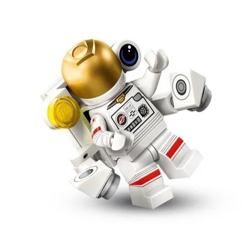 全新 樂高 lego minifigures 71046 樂高人偶包 26 太空人 Modern Astronaut-細節圖2