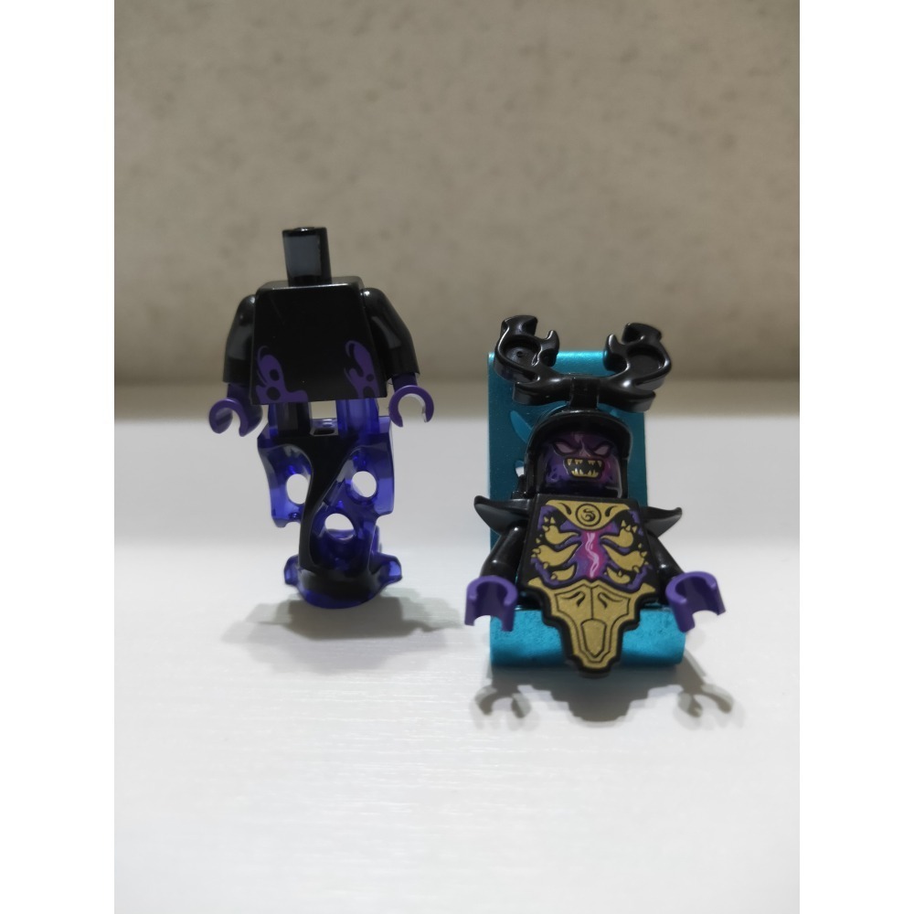 二手 lego 樂高人偶 旋風忍者 NINJAGO njo501 黑暗島主 Overlord 70666 71699-細節圖3