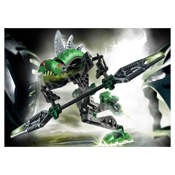 二手 樂高 lego 生化戰士 bionicle 拉希  8589 Lerahk-細節圖2