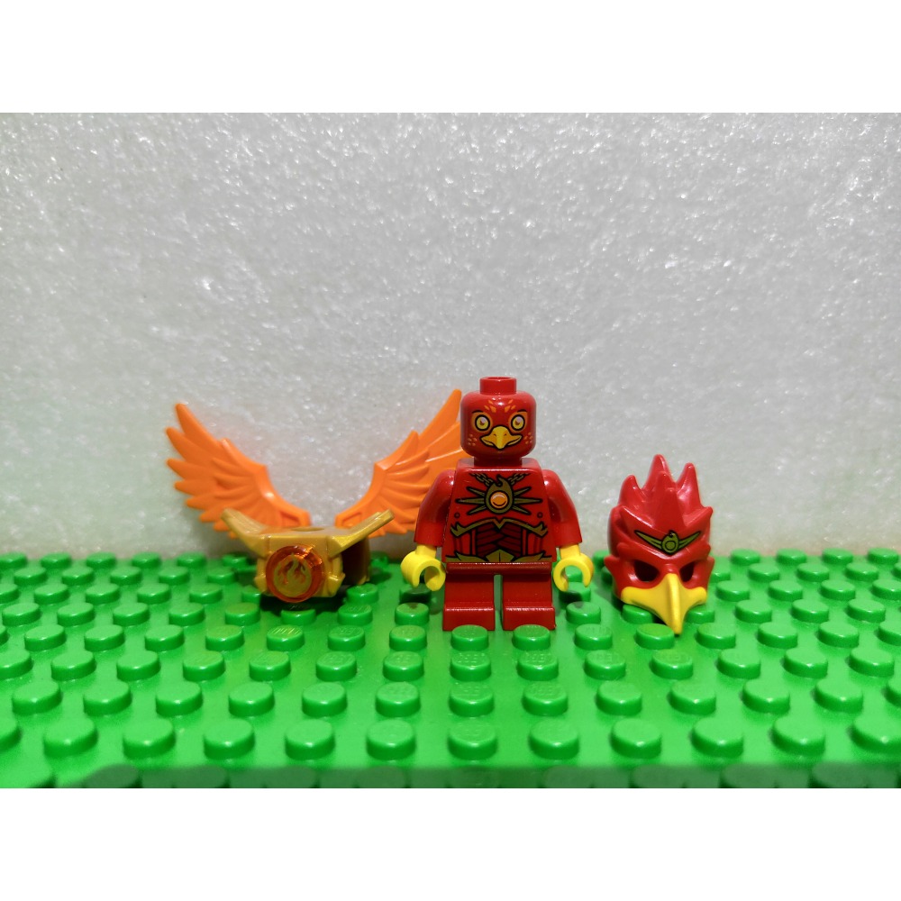 二手 樂高 LEGO 人偶 氣功傳奇 CHIMA 70221 Flinx  loc128 鳳凰 鳳太子-細節圖2