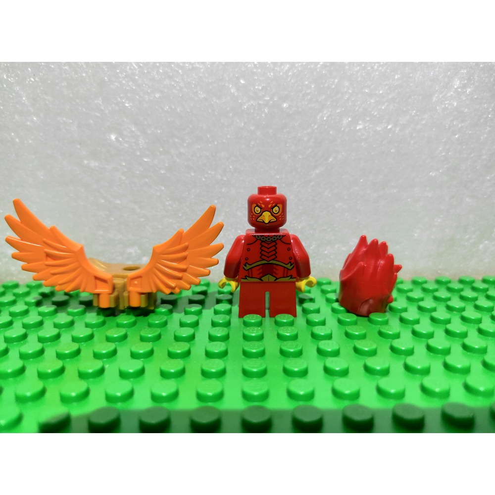 二手 樂高 LEGO 人偶 氣功傳奇 CHIMA 70221 Flinx  loc128 鳳凰 鳳太子-細節圖3