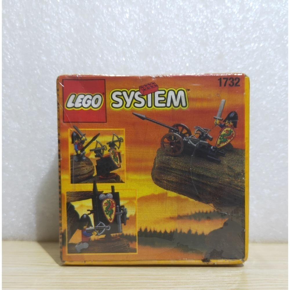 全新 lego 樂高 1732 Dragon Knights  Crossbow Cart 舊城堡 龍兵 龍騎士-細節圖3