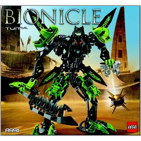 二手 樂高 lego 8991 生化戰士 bionicle Tuma-細節圖3