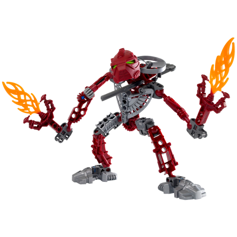 二手 樂高 lego 8736 生化戰士 bionicle Toa Hordika Vakama-細節圖3