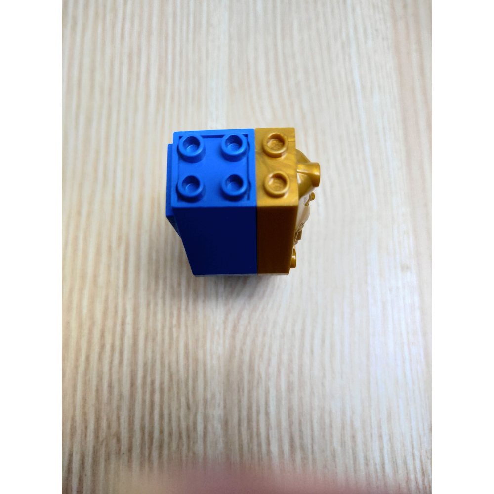 二手 樂高 LEGO 埃及 法老 棺材 絕版 30164+30163 珍珠金棺材板+藍色棺材底-細節圖5