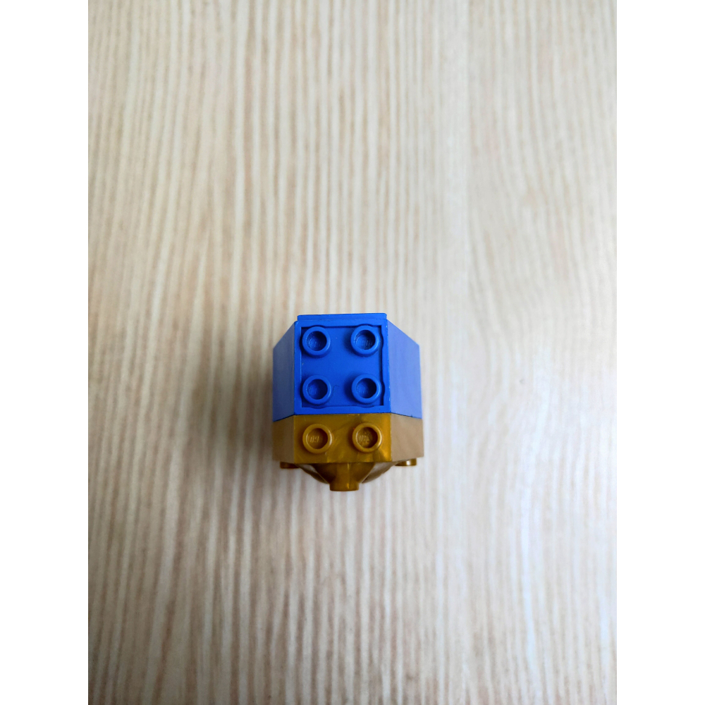 二手 樂高 LEGO 埃及 法老 棺材 絕版 30164+30163 珍珠金棺材板+藍色棺材底-細節圖6