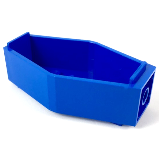 二手 樂高 LEGO 埃及 法老 棺材 絕版 30164+30163 珍珠金棺材板+藍色棺材底-細節圖8