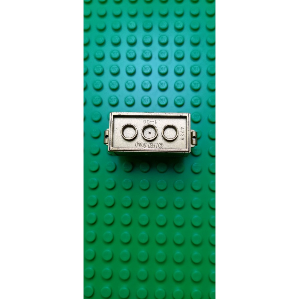 二手 lego 樂高 零件 絕版 7622獨佔 寶箱 箱子  金屬金  4738a+4738b-細節圖4