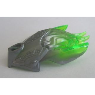 二手 樂高 lego 生化戰士 bionicle 零件 面具 頭部 71300 叢林靈獸頭部-細節圖3