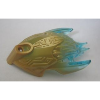 二手 樂高 lego 生化戰士 bionicle 零件 面具 頭部 71311 冰靈獸頭部 24162pb01-細節圖2