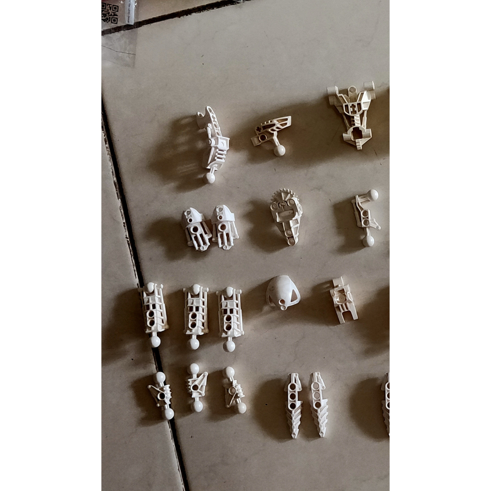 (有興趣的零件請圈起詢問) 二手 樂高 LEGO 零件 bionicle 生化戰士 白色-細節圖2