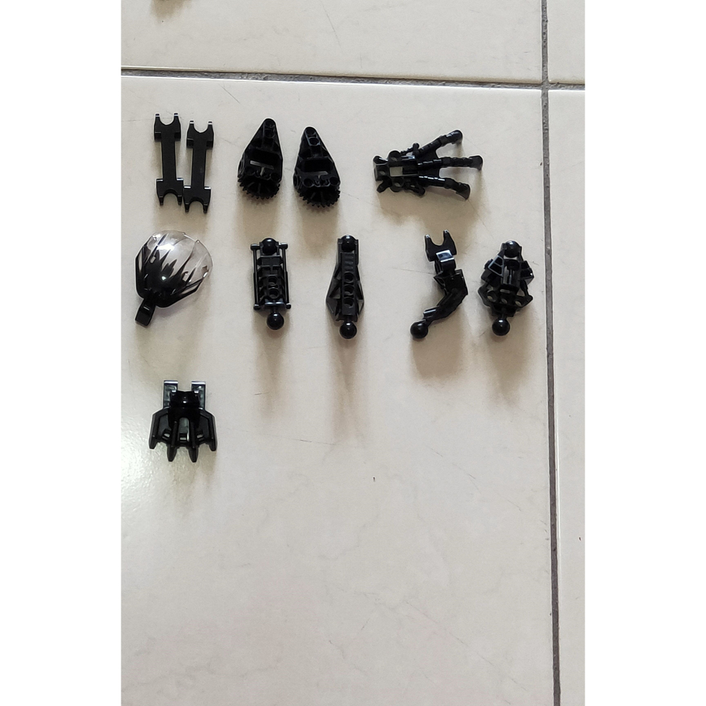 (有興趣的零件請圈起詢問) 二手 樂高 LEGO 零件 bionicle 生化戰士 黑色-細節圖2