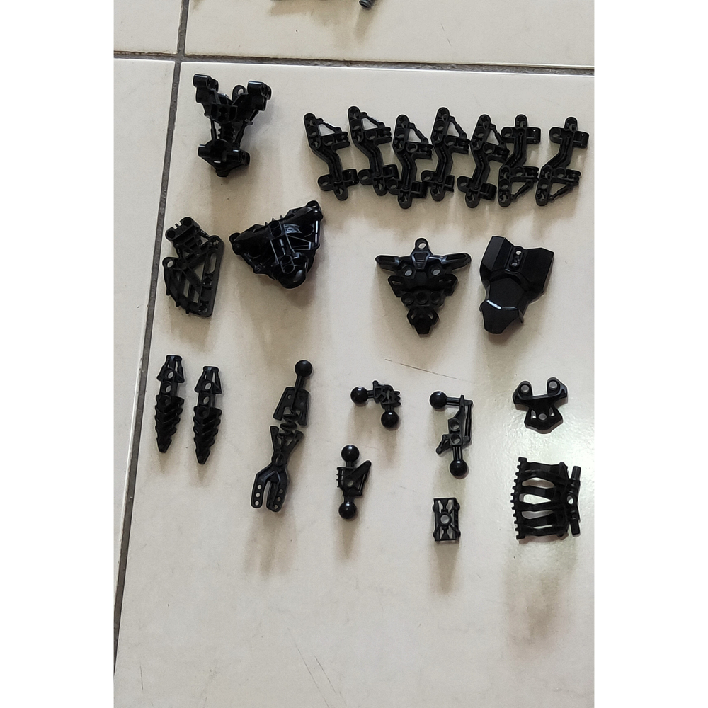 (有興趣的零件請圈起詢問) 二手 樂高 LEGO 零件 bionicle 生化戰士 黑色-細節圖3