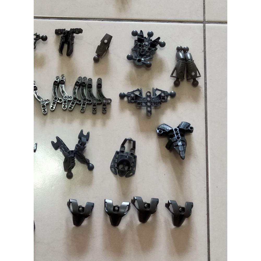 (有興趣的零件請圈起詢問) 二手 樂高 LEGO 零件 bionicle 生化戰士 灰色 深藍灰 鐵灰 深灰-細節圖3