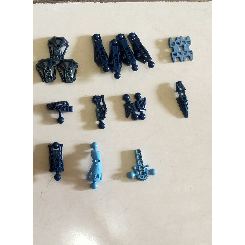 (有興趣的零件請圈起詢問) 二手 樂高 LEGO 零件 bionicle 生化戰士 藍色 深藍 沙藍 淺藍-細節圖2