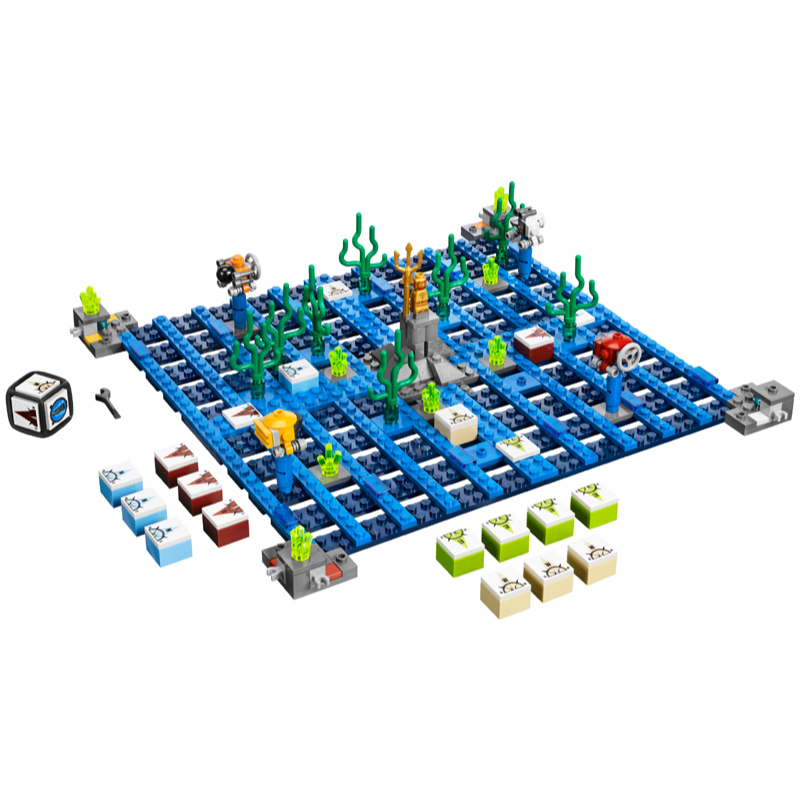 二手 樂高 lego 零件 印刷磚 3851 羅盤 指南針 N E S W  四塊一組-細節圖2