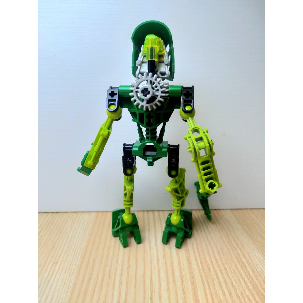 二手 樂高 lego 生化戰士 bionicle 8535 Lewa 空氣戰士+購貼紙 限定下單-細節圖2