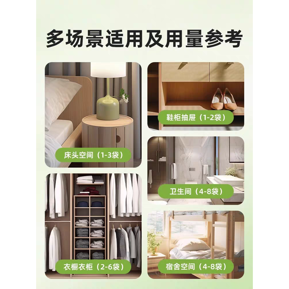 【限時優惠】日本高效吸濕袋｜防潮除臭 吸水可視袋 家用必備-細節圖9