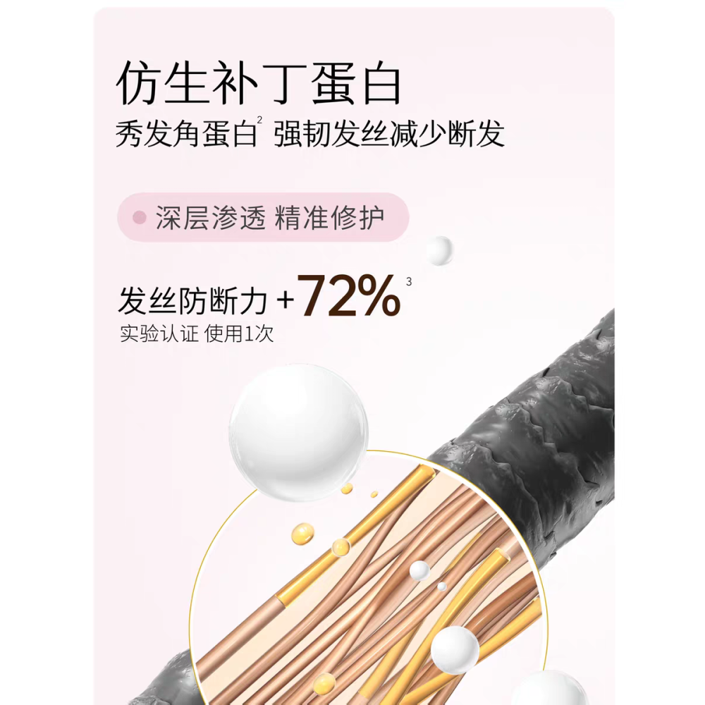 【爆款護髮】半畝花田強韌修護蛋白霜｜一次改善斷髮毛躁｜修復受損髮質-細節圖3