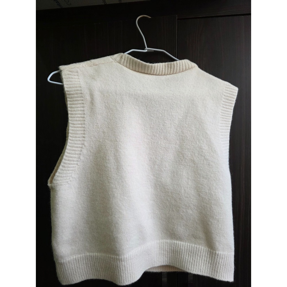 全新可愛小花花背心外搭超好看-細節圖2