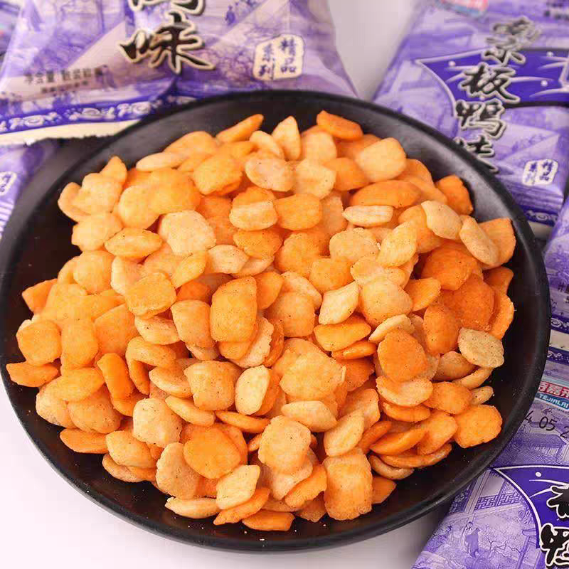 #懷舊零食 #南京板鴨 #80後回「小時候的快樂很簡單」 南京板鴨味脆酥 回憶殺 懷舊零 經典鹹香停不下來 追劇必備-細節圖3