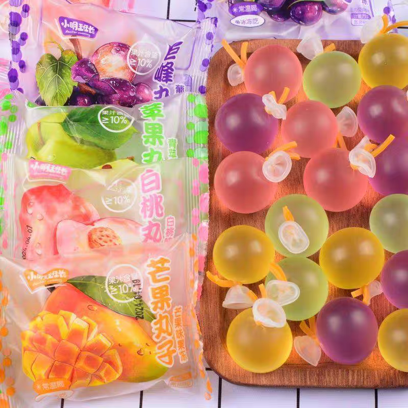 小明班長 氣球爆皮果凍 辦公室午茶/小孩派對神物！多種水果風味 儀式感滿分 台灣現貨不用等-細節圖2